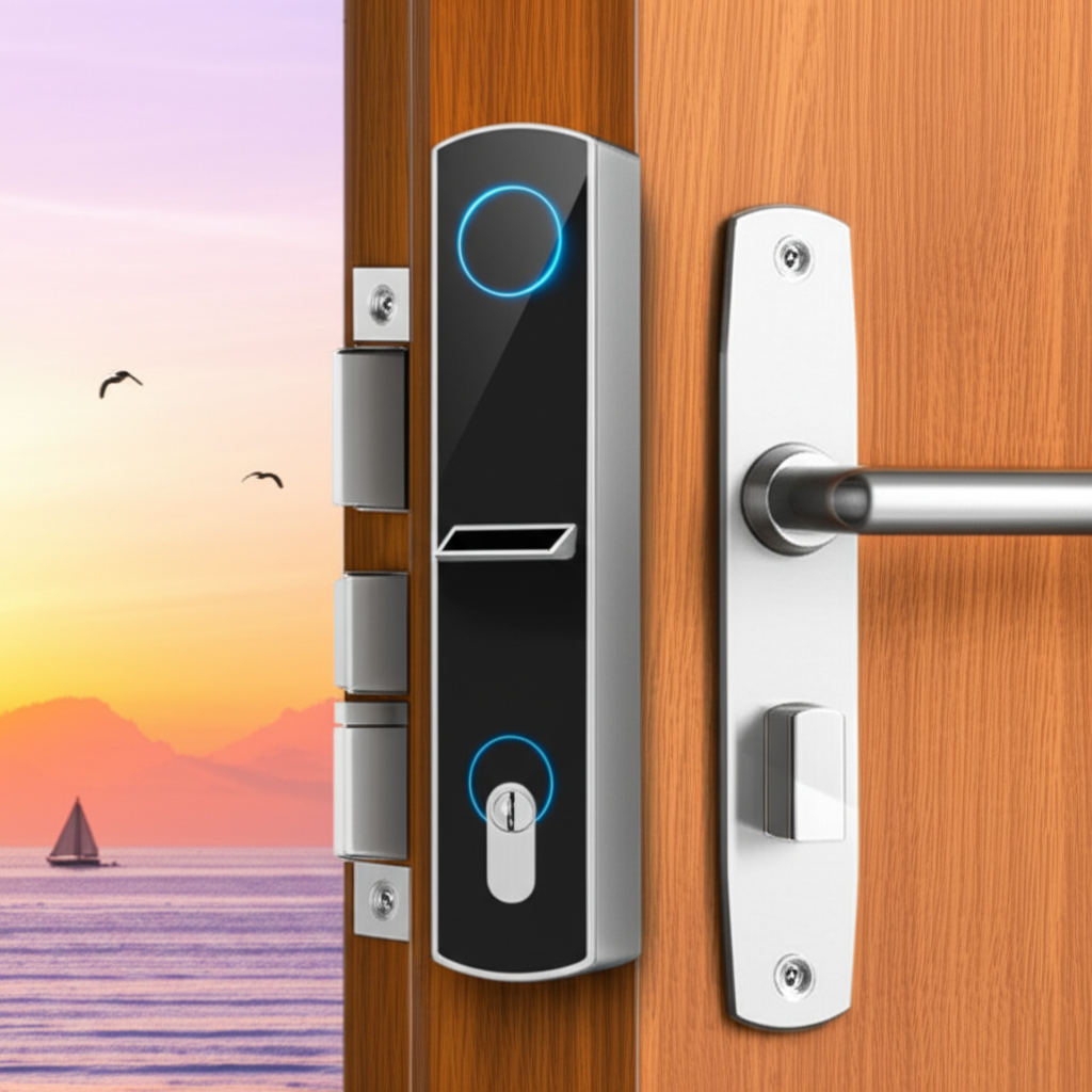 قفل بصمة ذكي