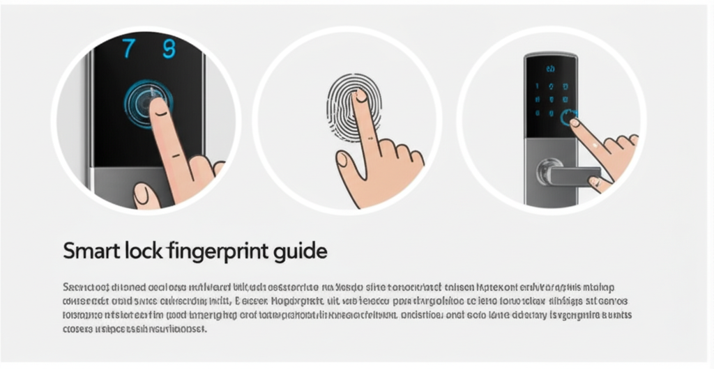 قفل بصمة: الأمان والسرعة في متناول يدك